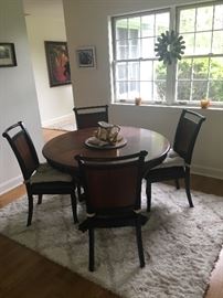 48" Round Contemporary Dining Table, $275