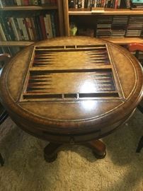 Reversible top game table, $275