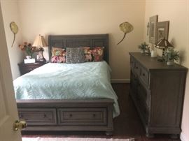 Queen Storage Bed by Royal Classics, $425