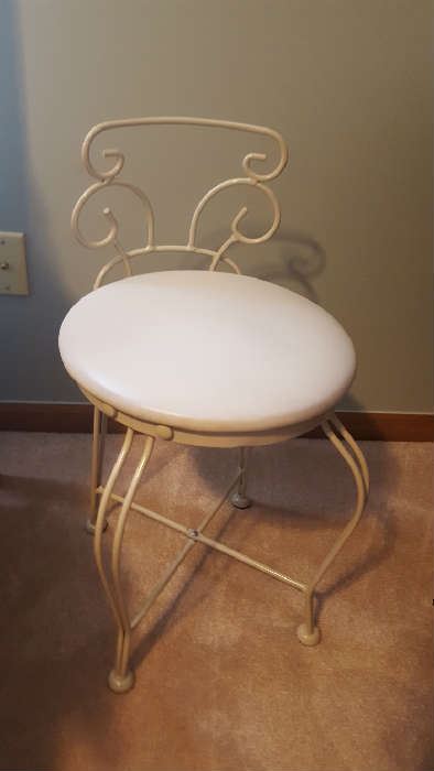 vanity chair - $25