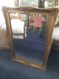 Gold Framed Mirror 