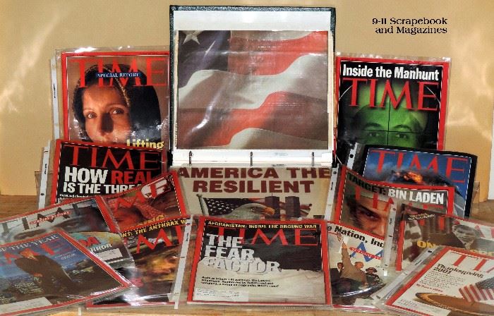 Time Magazines and Scrapbooks