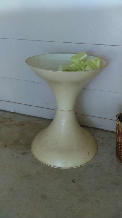 vintage atomic Eames era terrarium tulip base planter base only...haven't found the top yet $60...if we find the top it will be $80