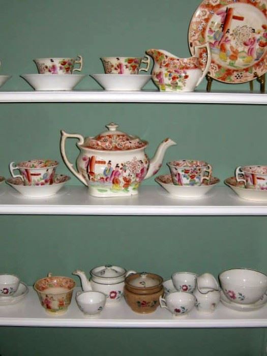 just a sampling of early china & porcelain in house
