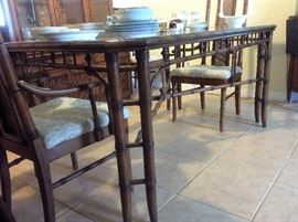 Beautiful detail on Thomasville table