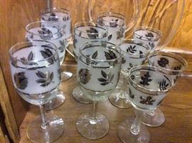 Classic mid-century drinkware