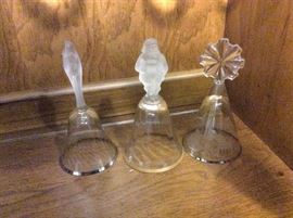 Glass bells --perfect for your collection!
