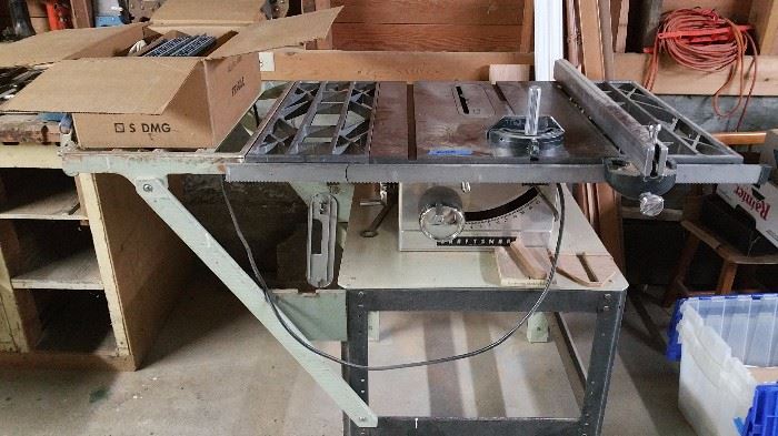 vintage Craftsman table saw - great condition but large!