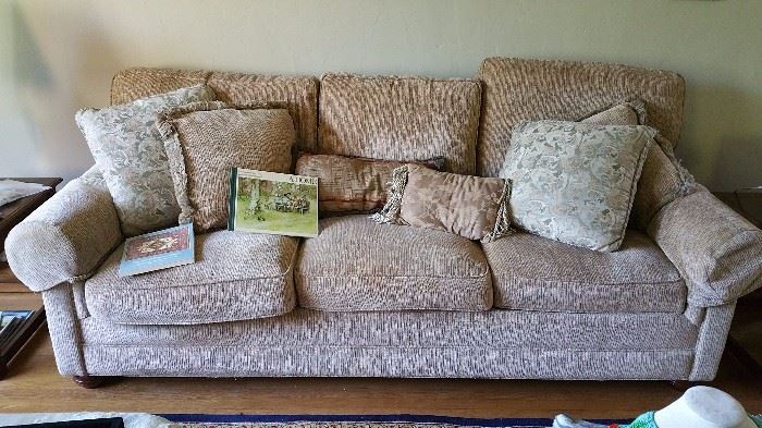 sofa - better than it looks in this photo!