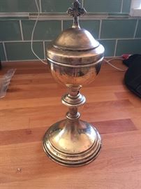 Amazing sterling silver chalice