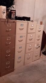 File cabinets