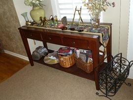 Sofa table, coffee table, 2 end tables