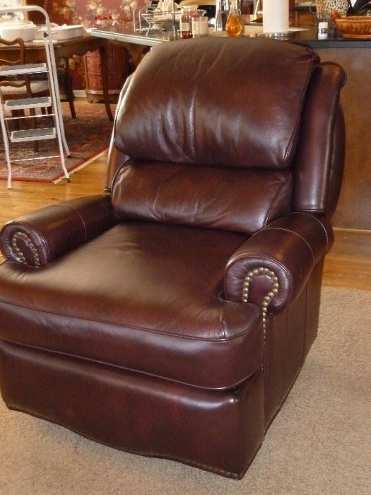 Bradington-Young leather reclining chair
