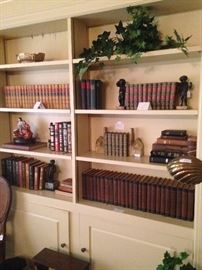 More leather bound sets of books