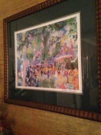 LeRoy Neiman framed art