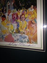 LeRoy Neiman framed art