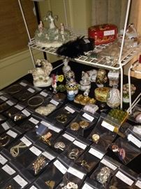 Some of the costume jewelry 