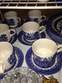 Blue Wilow dishes