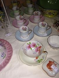 More lovely cups and saucers