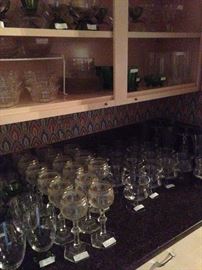 Great glassware collections