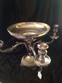 Lovely silver plate eperge