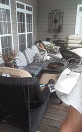 Loads of wrought iron, outdoor accessories, just a glimpse of what's avail