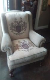 Wing back chair