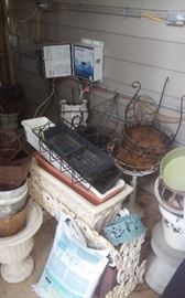 Outside/inside planters