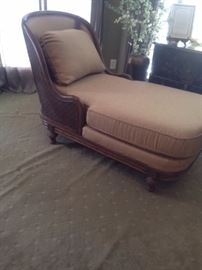 Schnadig. Upholstered chaise lounge