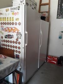 Frigidaire Frost Proof Freezer & Kenmore Fridge