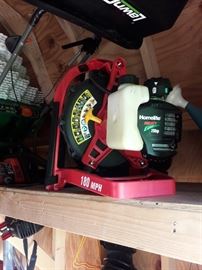 Homelite backpack blower