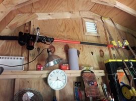 Electric pole chainsaw