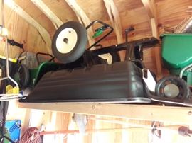 Yard cart for Ride on mower