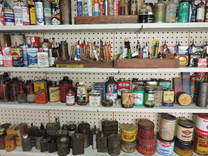 showing a GREAT VARIETY OF THE OIL RELATED ITEMS IN THIS SALE !