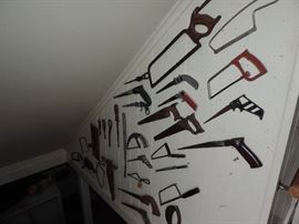 inside of the house ... heading to the basement 