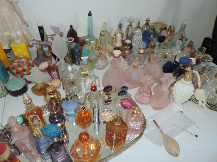 commercial perfume bottle collection ...