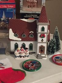 The Original Snow Village
"Shady Oak Church"