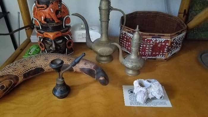 so many little things and interesting collectible decor