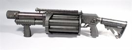 Penn Arms PL8-37 Pump Multi-Launcher, 37mm, SN# PL80425,492 8" Cyl.