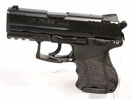 Heckler & Koch HK P30SKS-V3 Pistol, 9mm, SN# 214-015618, 2-10 Rd Mags, Grip Panels, Magazine Loader, Hard Case and Paperwork, New