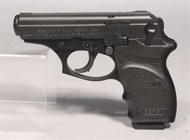 Bersa Thunder 380cc Model BS-511 Pistol, .380 Auto, SN# E20675, Includes 2-8 Rd Magazines, Grip Cover, Bulldog Case and Paperwork