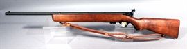 Mossberg Model 44 US Bolt Action Training Rifle, .22 LR, SN# 158453, Marked "U.S. Property", Includes Leather Sling / Strap