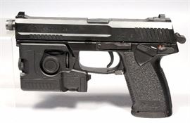 Heckler & Koch US-Govt Airsoft Gun, .45 Cal, Laser Module, Includes Magazine and Hard Case