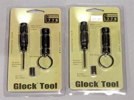 1776 Tactical Keyring Glock Tools, Qty 40, All Aluminum, LED Flashlight, Glock Armors Tool, Extra Battery, & 1000 Glock Tools Packaging Cards