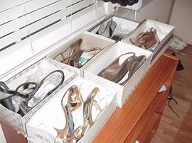 Shoes, many famous name designers