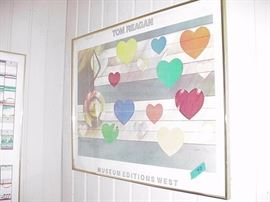 Tom Reagan poster, framed