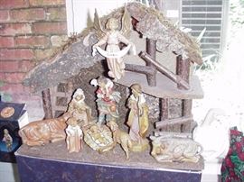 Creche scene made in Italy