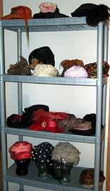 Vintage ladies' hats