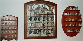 Thimble, birdhouse and spoon collection