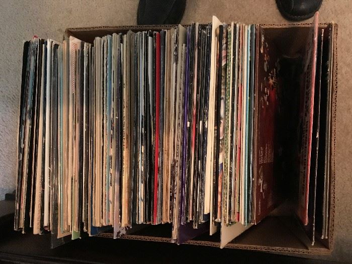 Over 400 LP Collection